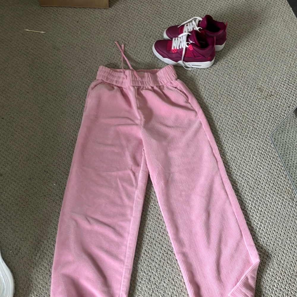 BDG light pink corduroy pants. Worn twice, too small. Size of M